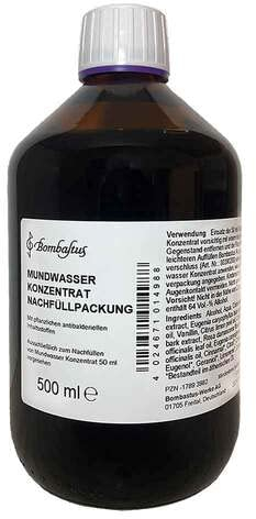 MUNDWASSER Konzentrat Bombastus 500 ml