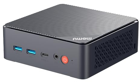 AWOW Mini PC W-11 pro Core i5-12600HX Prozessor 12 Kerne/16 Threads bis zu 4,6 GHz, Intel UHD Graphics for 12th Gen Intel, 32 GB DDR4/1 TB PCIe3.0 SSD, Mini-Desktop-Computer,Triple Screen Ausgang