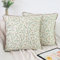 NIULAA Luxus Samt Kissenbezug 50x50 Floral Kissenbezüge 2er Set Weich Quadratisch Dekokissen Gänseblümchen Deko Sofakissen Aesthetic Kissen Landhausstil Pillow Cover