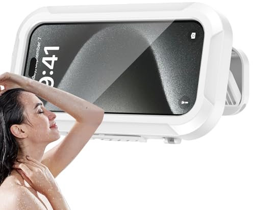 Porta del telefono doccia, supporto per la doccia | Porta della del telefono doccia,Postato per cellulare ad alta sensibile impermeabile per le piscine da bagno a specchio da bagno