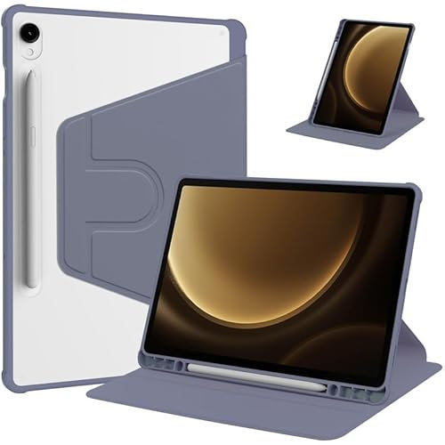 Custodia per Samsung Galaxy Tab S6 Lite 10,4 pollici 2024/2022/2020 rilasciato, 360 rotante Smart Flip Cover, Slim-Fit Tablet Cover Case Auto Sleep/Wake