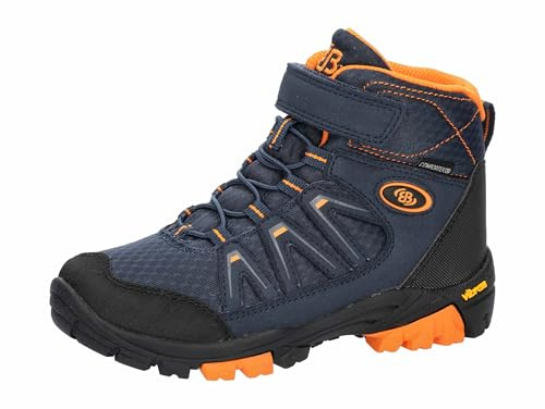Brütting Mount Moran S High Trekkingsstiefel, Marine/Orange, 32 EU