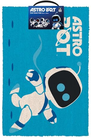 Pyramid International Astro Bot Kokosfaser Fußmatte – Playstation-inspirierte Willkommensmatte mit strapazierfähigem Druckdesign – 60 cm x 40 cm – Einheitsgröße