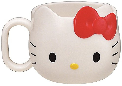 Sanrio Resin KD1 Mug, 1 Count (Pack of 1), Hello Kitty