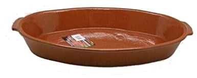 Cazuela Oval 37x23 Loza Refractaria Valdearcos