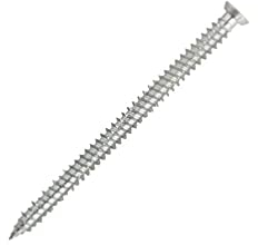 SCELL-IT, Vis béton tête fraisée 7.5 x 102 mm Boîte de 100, Fixation directe dans le matériau support plein, Montage traversant sans tension, pour une fixation rapide et solide