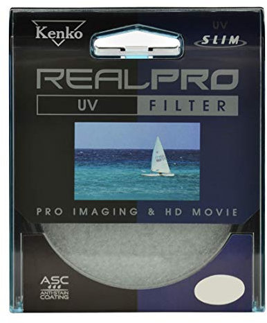 Kenko 72S REAL PRO MC UV-Filter mit Anti-Schmutz-Beschichtung, 72mm, schwarz