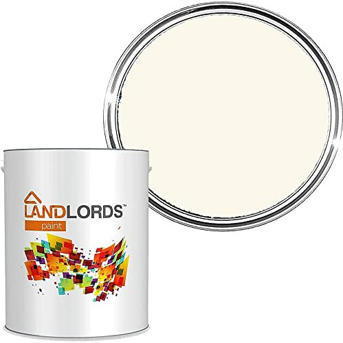 Landlords Anti Damp Paint | Matt Finish | Prevent Build-up of Mildew | Paint for Wall and Ceiling | Anti Condensation and Mould | 2.5L Cream White