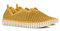 Ilse Jacobsen HORNBÆK | Flache Damen-Schuhe | Slip-On Sneaker mit Recyceltem Mikrofaser-Material und Rutschfester Natur-Gummisohle | Tulip3275 | Leicht Atmungsaktiv Umweltfreundlich | Yellow | 38