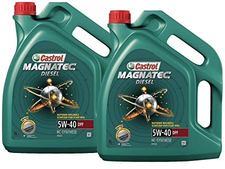 10 Liter CASTROL Magnatec DIESEL DPF Motoröl Öl 5W40 dexos2 Ford WSS-M2C917-A