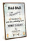 TypeStoff Holzschild mit Spruch – Badezimmer – im Vintage-Look mit Zitat als Geschenk und Dekoration zum Thema Bad, Dusche und Putzen - HS-00935