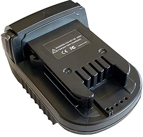 QINIZX Battery Adapter for Makita 18V Lithium Battery to Milwaukee 18V M18 Lithium-Ion Cordless Tool, Convert Makita Battery BL1860B BL1850B BL1840 BL1830B to Milwaukee 18 Volt Batteries