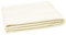 ZOLLNER Kuscheldecke in 130x170 cm - kuschelige und langlebige Fleecedecke - waschbar bis 95°C - hochwertiges Einfassband - antistatisch - Polyester - in vanille - Oeko Tex® Zertifiziert