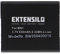 EXTENSILO 1x batteria compatibile con Sony Cybershot DSC-W510, DSC-W520, DSC-W530, DSC-W380 fotocamera digitale DSLR (630mAh, 3,7V, Li-Ion)