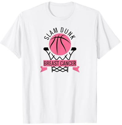 Mois de sensibilisation au cancer du sein Octobre Slam Dunk T-Shirt
