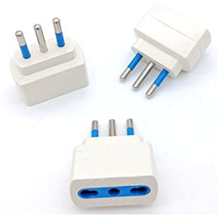 Set 3 adattatori Prometeo Electronics® riduttore spina 10A e presa bivalente 10/16A