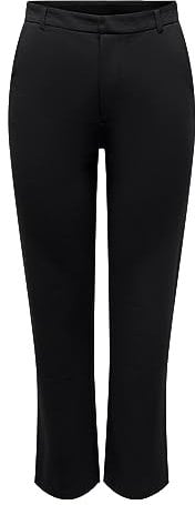 JDY Damen JDYgeggo Straight Pant Jrs Noos Hose, Schwarz, S EU