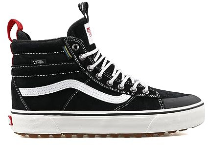 Vans UA Sk8-Hi MTE-2 Black/True White U Sneaker, Schwarz , 44.5 EU