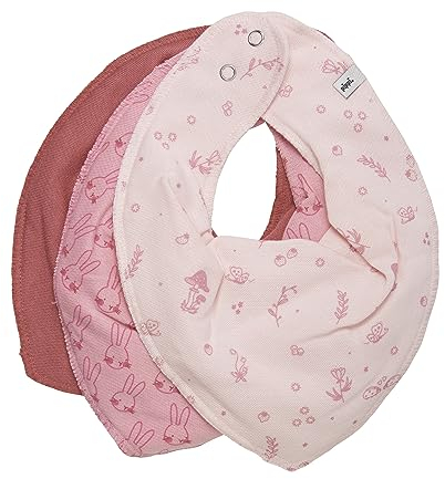 Pippi 3er-Pack Dreieckstücher Blumen Hasen
