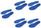 SOLUSTRE Schuhkissen Für Herren 5 Paare Sport-einlegesohle Einlegesohlen Fräulein Atmungsaktiv Sohlenauflage Schwarzes Netz