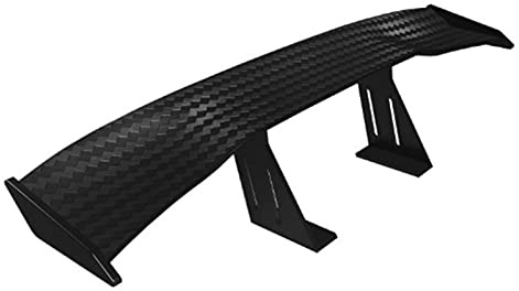 Aileron Voiture,Aileron Arrière Voiture,Décoration Queue Stabilité du Véhicule,Aile Arrière Voiture Universelle en Fibre Carbone,Décoration D'aile De Becquet Arrière ABS Automatique