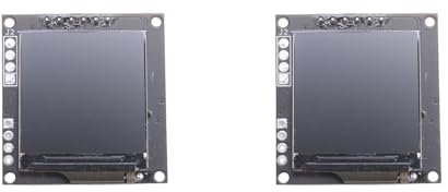 Haztholf 2 x Analysator zur Anzeige des Musikspektrums, 1,3 (3,9 cm), LCD, Leistungsverstärker, MP3-Anzeige, Audio-Modul, VU-Meter, ausgewogen im Rhythmus