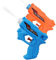 CAKEEYUM 2 Packwasserpistole für Kinder im Freien im Freien Wasserpistole kleine Pool -Wasserpistolen Schwimmspielzeug für Jungen und Mädchen (blau und orange)