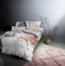 fleuresse Aspen Biber Bettwäsche 135x200 Rehe Bäume Winter Igel beige 434372-7
