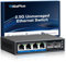 Conmutador Ethernet no administrado de 6 Puertos y 2.5Gb con 4 Puertos Base-T de 2.5Gb y 2 Puertos SFP+ de 10Gb. Conmutador de Red GiGaPlus de 2.5Gb/s para NAS/PC de 2.5 GB/s