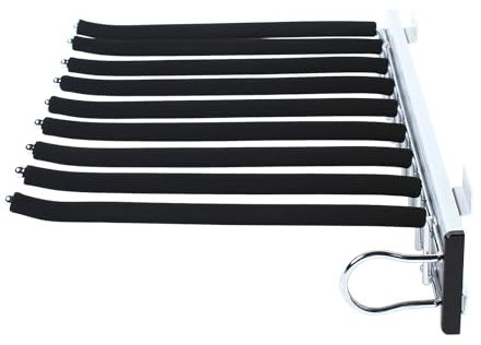 Qussse Hosenauszug, Hosenhalter Ausziehbarer Hosenbügel für Kleiderschrank Schrank Hosenauszug, Einbau rechts