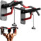 ylpddmm Sport Fitness Noir Home Pull Up Bar Wall Exercise Gym,Barre de Traction Fitness, Barre Tractions Murale, Fixation Murale Plafond Exercices