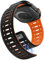 Sixmoat Magnetico Cinturini Compatibile con Apple Watch Cinturino 49/46/45/44/42mm per Uomo Donna, Traspirante Silicone Sportivo Bracciale per iWatch Ultra Serie 10 9 8 7 6 5 4 3 SE, Nero-Arancione