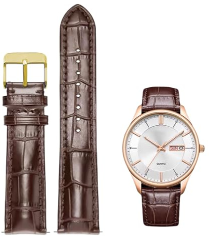 Nizonlaie Echtes Leder Uhrenarmband Schnellverschluss Business Casual Alligator Geprägte Italien Leder Armband Ersatzarmbänder 12 zu 24mm Echtleder Uhrenarmband Ersatz Band Männer Frauen