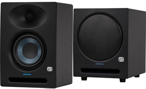 PreSonus Eris 2.1 Bundle with (2) Eris Studio 4 Monitors and (1) Eris Sub 8BT Subwoofer