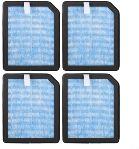 RichVibe Aircillin AP1501 H13 True HEPA Replacement Filters 3-Stage Filtration System for Air Purifier Captures 99.99% Particles 0.1 Microns(4 PACK)