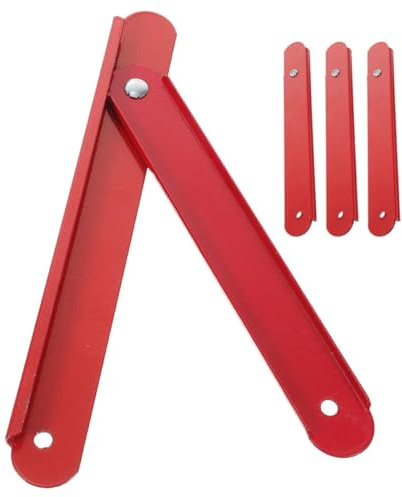 Ciieeo Step Ladder Hinges Folding Replacement 4Pcs Metal Brackets for Loft Ladder Maintenance and Safety Support