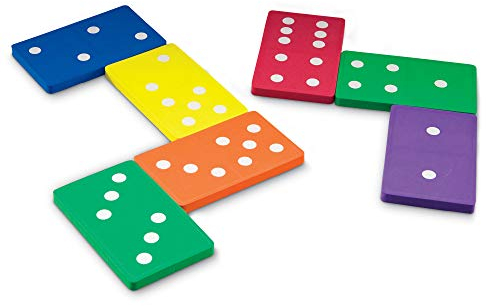 Learning Resources Domino jumbo in schiuma morbida
