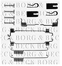 Borg & Beck BBK6141 Fitting Kit - Shoes To Fit Ford