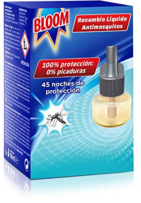 Bloom – Insecticide électrique, 1 recharge Liquido, 45 nuits