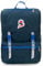 Invicta Rucksack, JOLLY VINTAGE Tagesrucksack, Lässiger Daypack, Für Büro, Ausflüge & Pendeln, Für Uni, Sport, Freizeit, 13'' Laptopfach, italienisches Design, blau