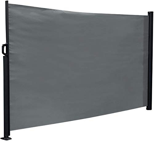 Unbekannt Sichtschutz Seitenmarkise 300x160cm Aluminium Polyester Windschutz Markise