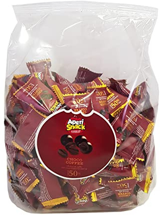 Aperisnack - AP16.001.06 Chicchi di Caffè in grani Ricoperti da cioccolato fondente al 50% conf. 350g