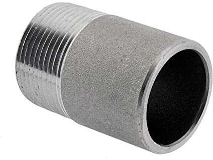 Anschweißnippel R 2-60mm-60,3 (2), 50 bar, ST 37, Stahl schwarz