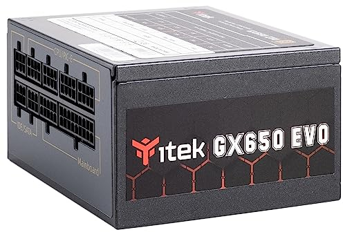 Itek Netzteil GX650 EVO - SFX, 650W, 80Plus Gold, FDB 92mm, Japanisches Cond, modular