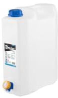 Bradas KTZ10 4801 Bidon d'eau en plastique avec robinet 10 l