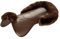 Acavallo Lambskin Half Pad Brown Large Just Gel Lammfell Halbkissen braun groß, L