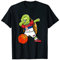 Dabbing Turtle Serbien Trikot Serbien Basketball Fans Sport T-Shirt