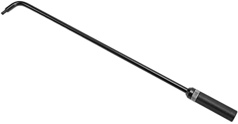 Outil de Réglage de Vis Pilote, Fydun Outil de Réglage de Vis Pilote de Carburateur 16,34 Pouces, Tête Coudée à 110 °, Universel en Métal pour Motoneige ATV UTV