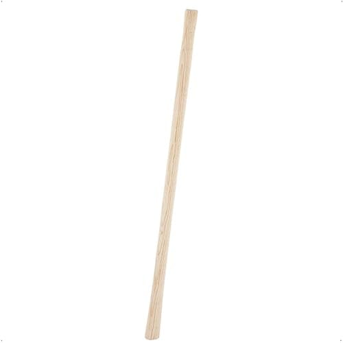 Rekord Wiedehopfhauenstiel aus Holz, Länge: 105 cm, stabil und robust, für etliche Gartenarbeiten mit Wiedehopfhauen, Wiedehopfhackenstiel, Doppelhackenstiel