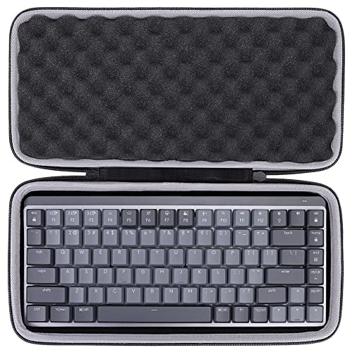 co2CREA Storage Carry Travel Hard Case for Logitech MX Mechanical Mini Wireless Illuminated Keyboard, Case Only